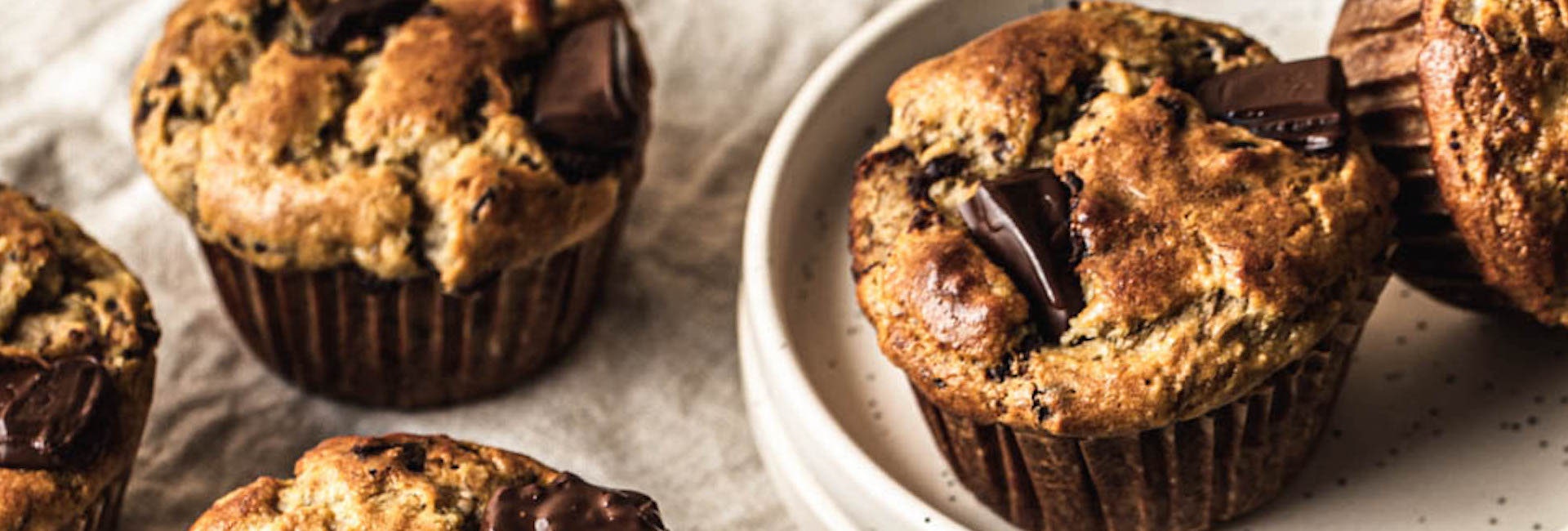 Banana Chocolate Chip Muffins