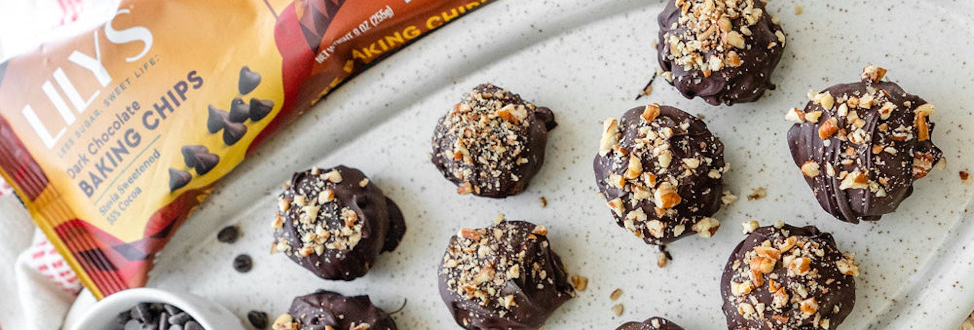 Chocolate Covered Trail Mix Peanut Butter Balls