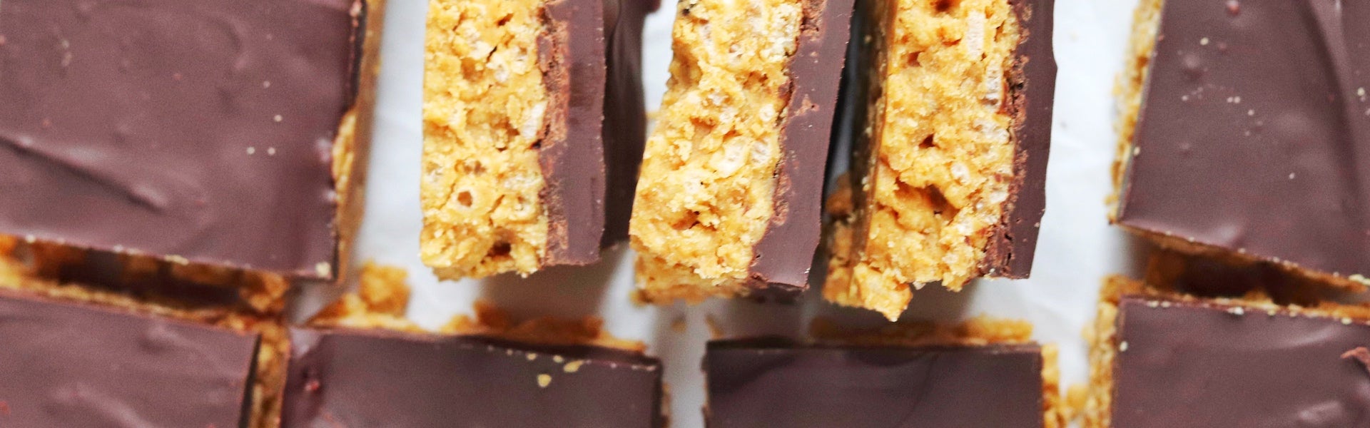 Chocolate Peanut Butter Rice Crispy Treats