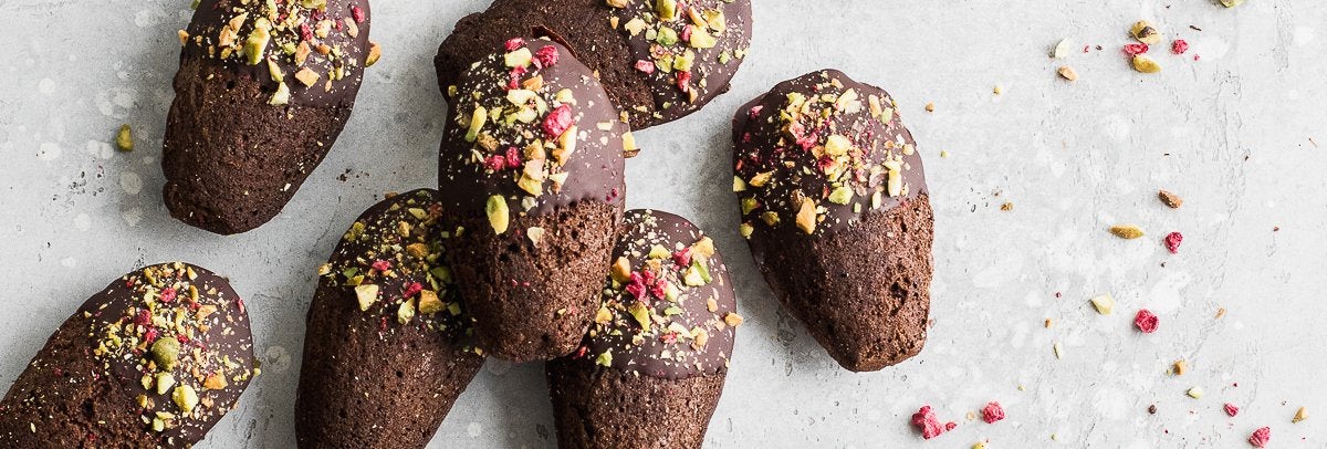 Double Chocolate Madeleines