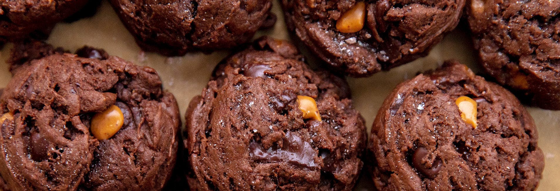 Double Chocolate Peanut Butter Cups Cookies
