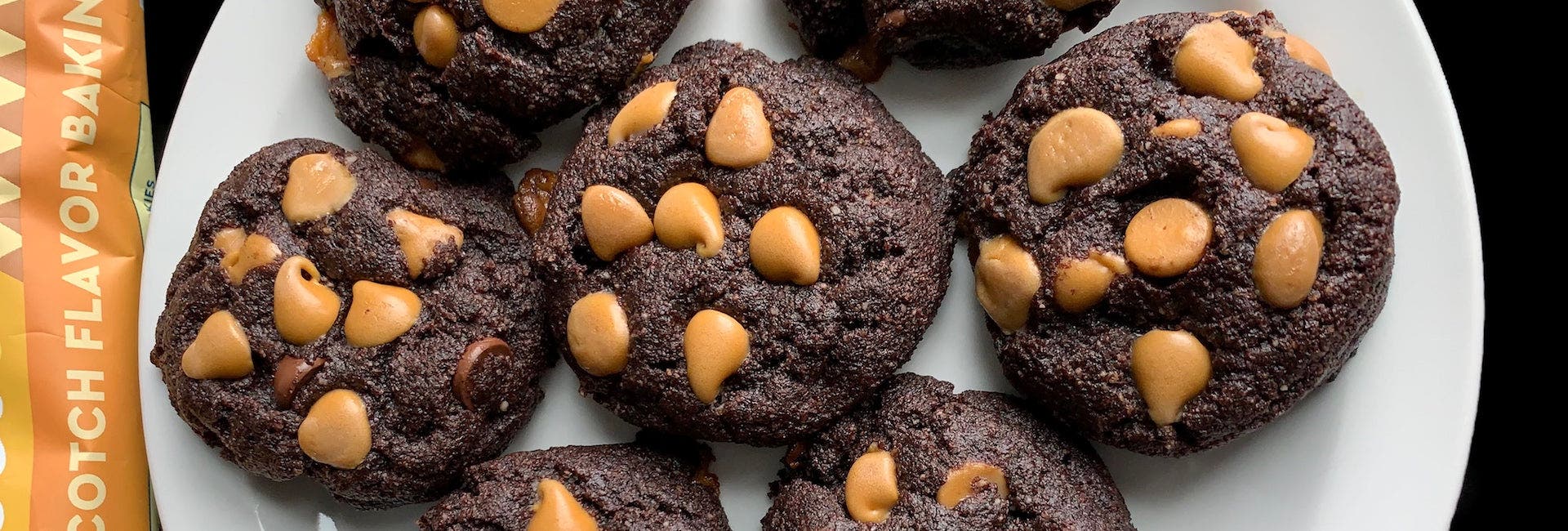 No Added Sugar Double Chocolate Butterscotch Cookies