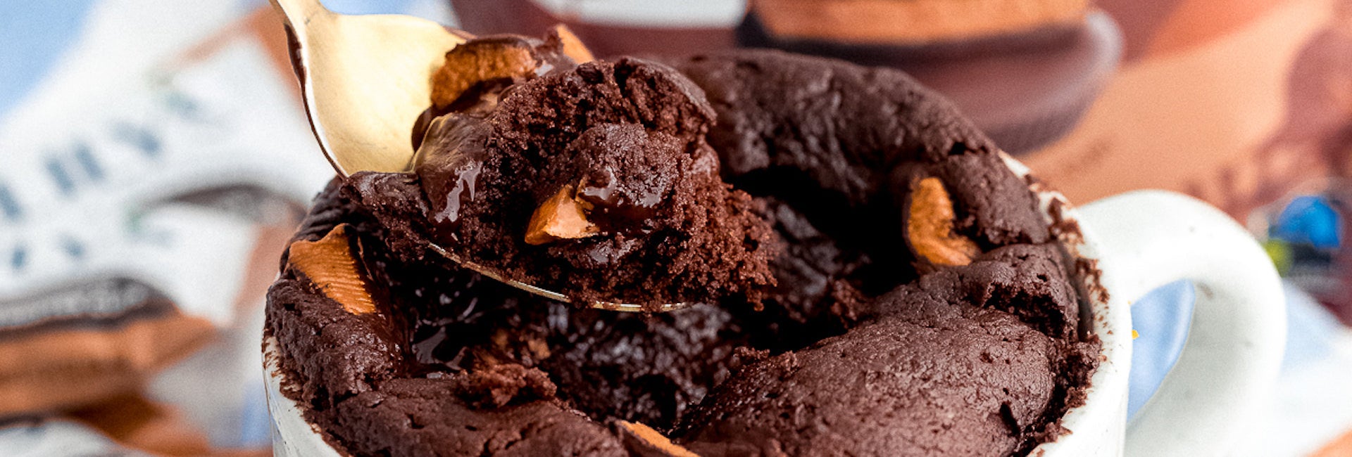 Peanut Butter Cup Mug Cake