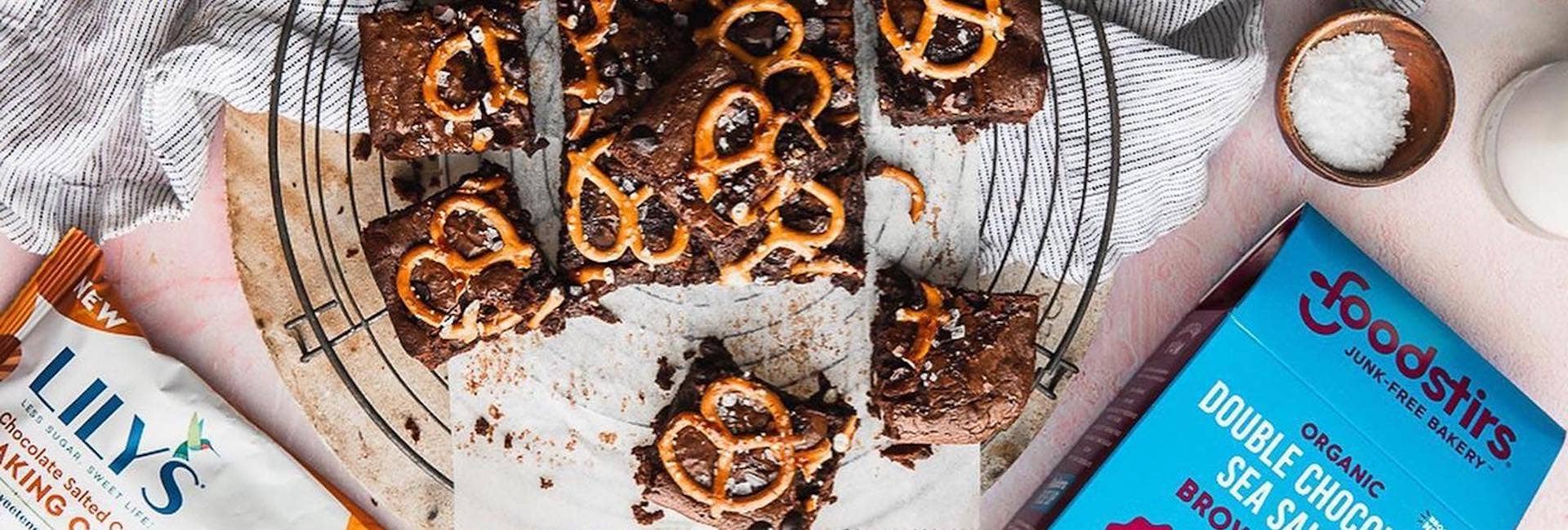 Salted Caramel Double Chocolate Brownies