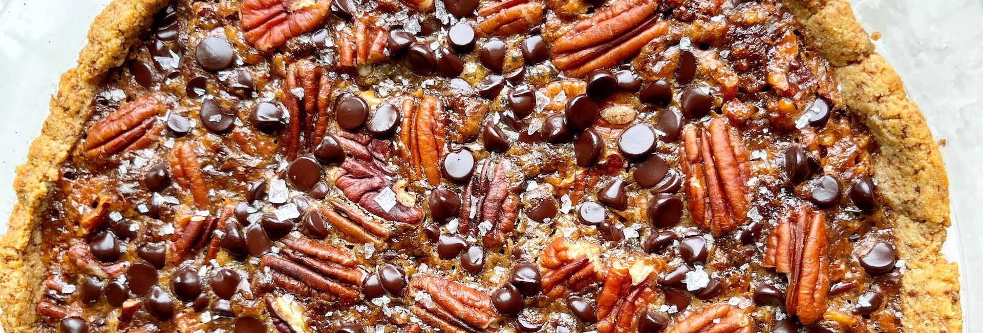 Salted Chocolate Pecan Pie