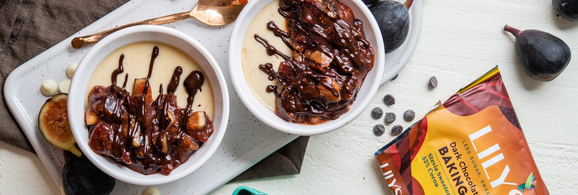 White Chocolate Style Panna Cotta