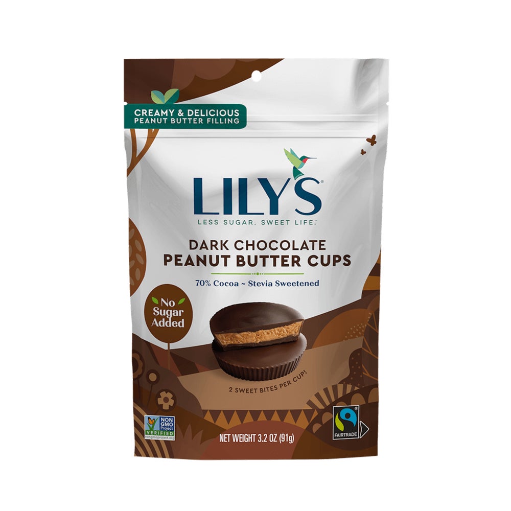 Lily's Peanut Butter Cups, Milk Chocolate Style, 40% Cocoa - FRESH by  Brookshire's